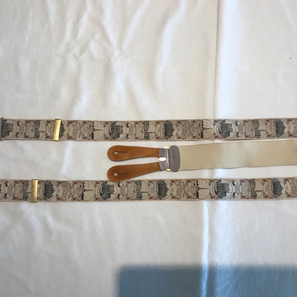 Silk suspenders by Trafalgar